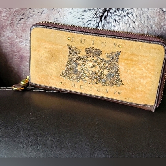 Juicy Couture Scottie bling daydreamer Princess Wallet Rare - Picture 10 of 10